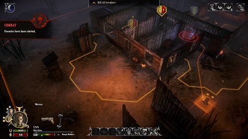 Hard West screenshot take cover and shoot