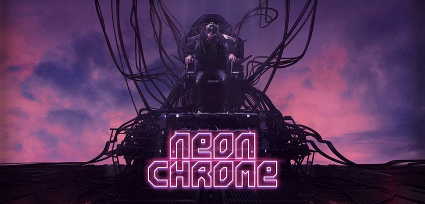 Neon Chrome logo large